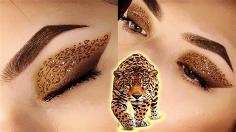 trucco leopardato occhi